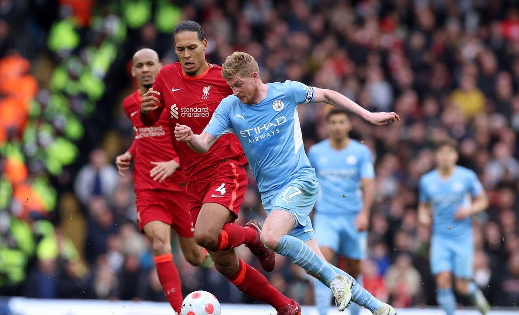 德布劳内连续七场比赛得分超过大胜，利物浦挑战极限！的简单介绍